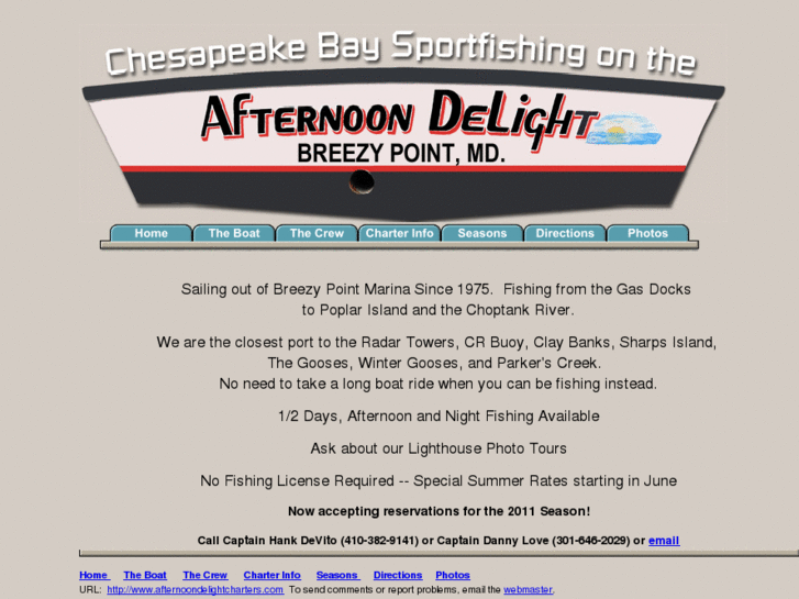 www.afternoondelightcharters.com