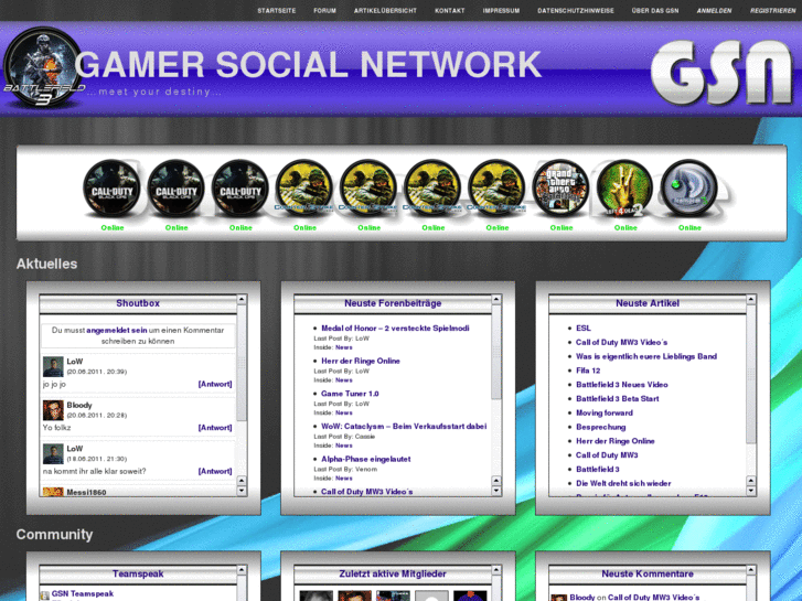 www.gamersocialnetwork.de