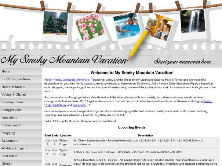 www.smokeymtnvacation.com