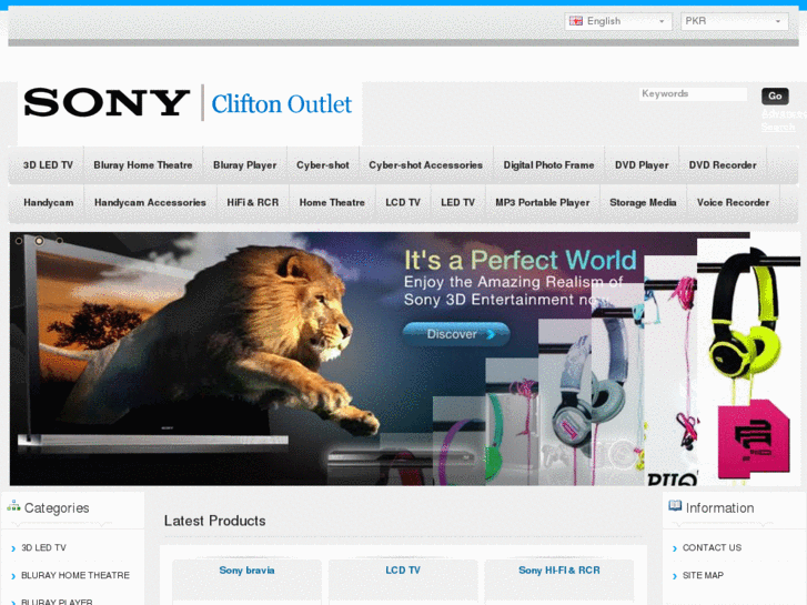 www.sonycliftonoutlet.com
