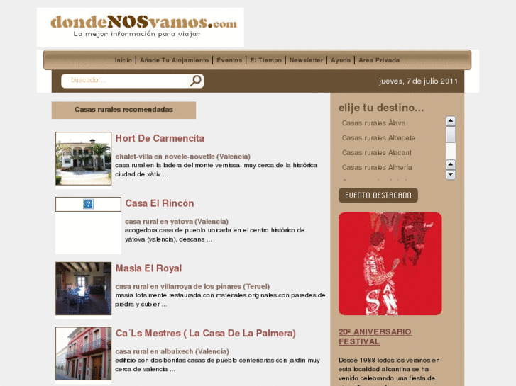www.dondenosvamos.com