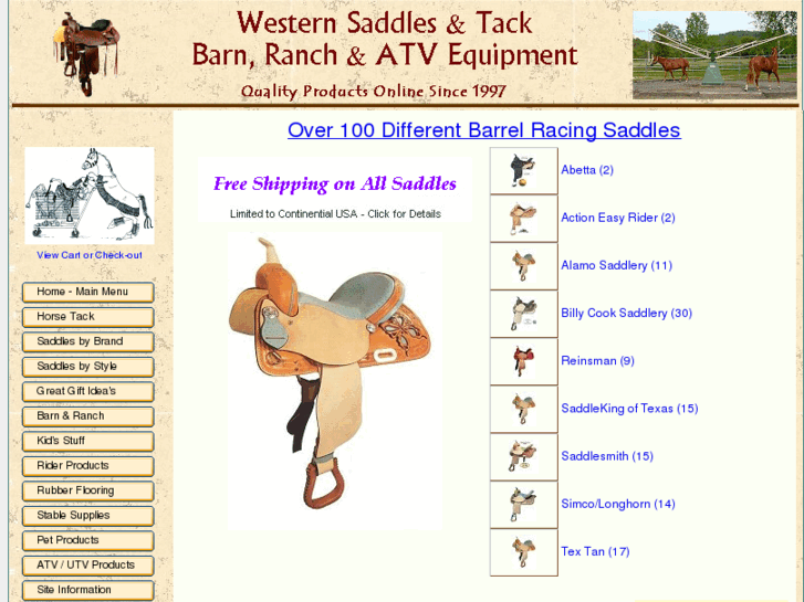 www.barrelracingsaddles.com