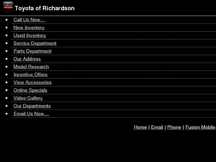 www.toyotaofrichardson.mobi