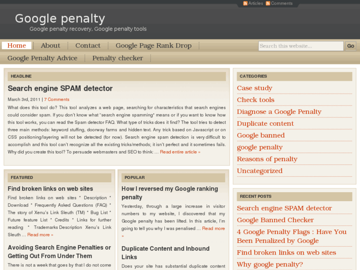 www.googlepenalty.com