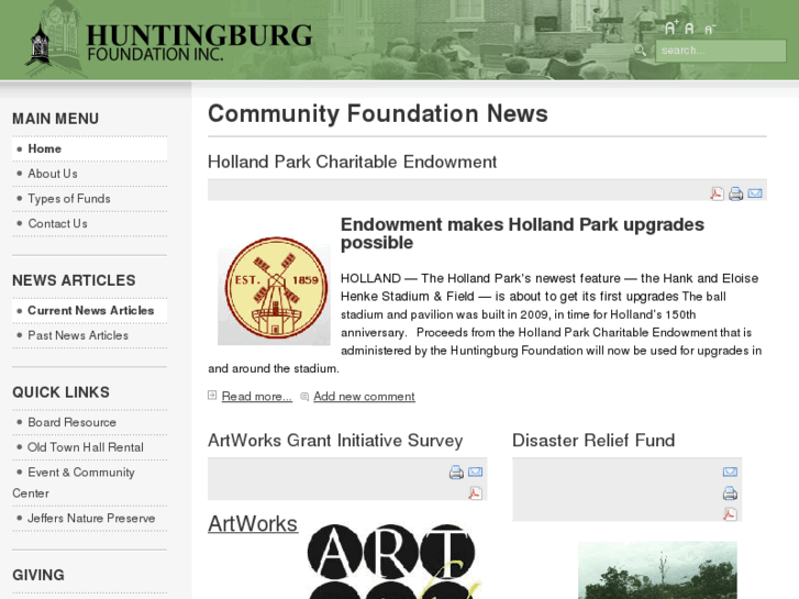 www.huntingburgfoundation.org