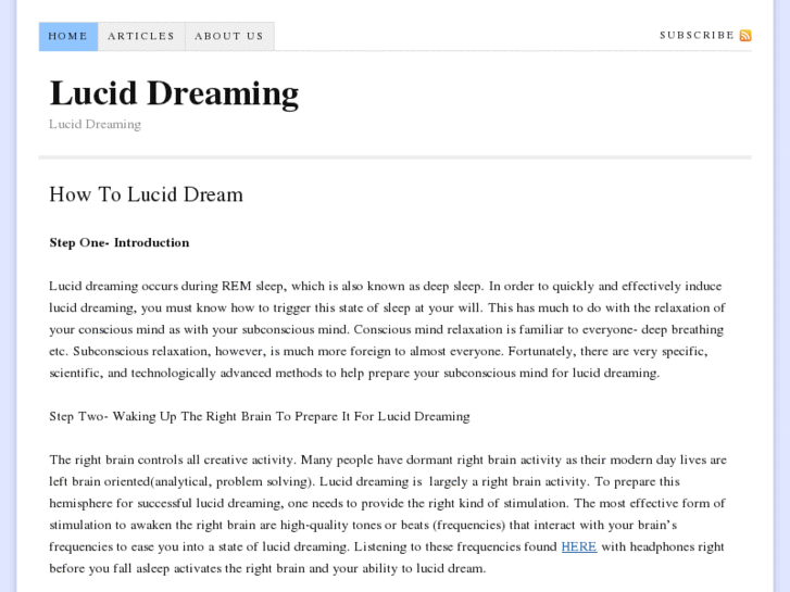 www.luciddreamings.com