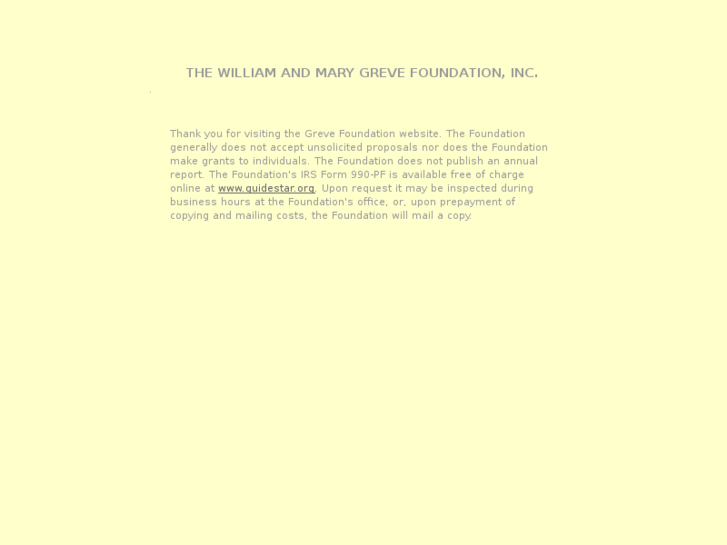 www.wmgreve.org