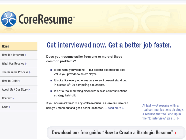 www.coreresume.net