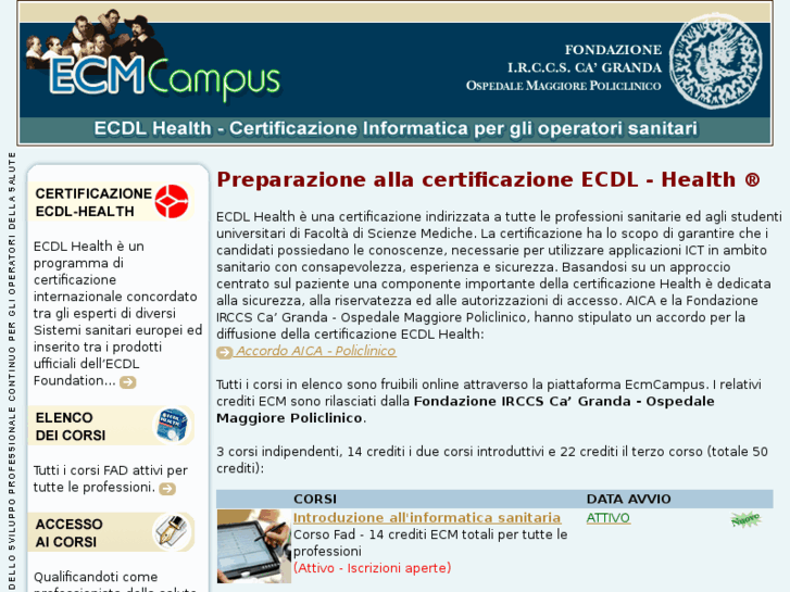 www.ecdl-health.it