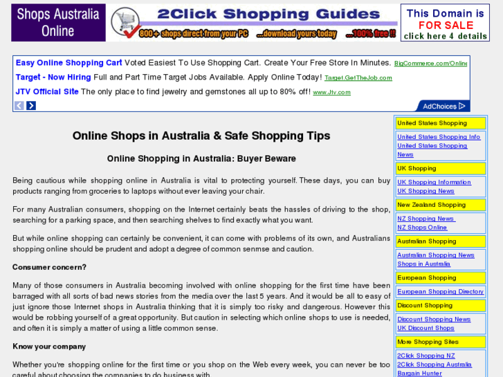 www.shops-australia.com