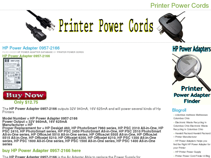 www.printerpowercords.com