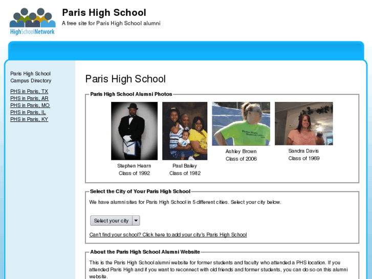www.parishighschool.org