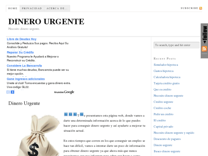 www.dinerourgente.org