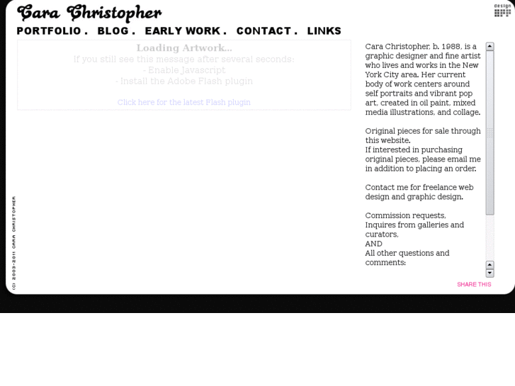 www.carachristopherart.com