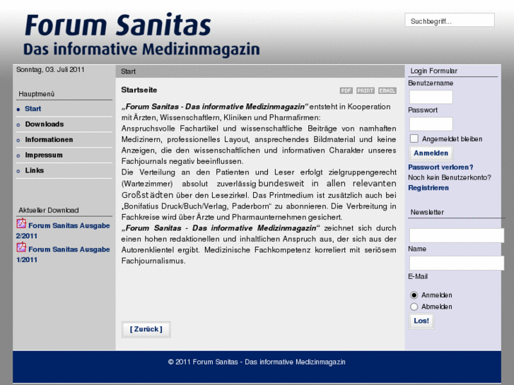 www.forum-sanitas.com