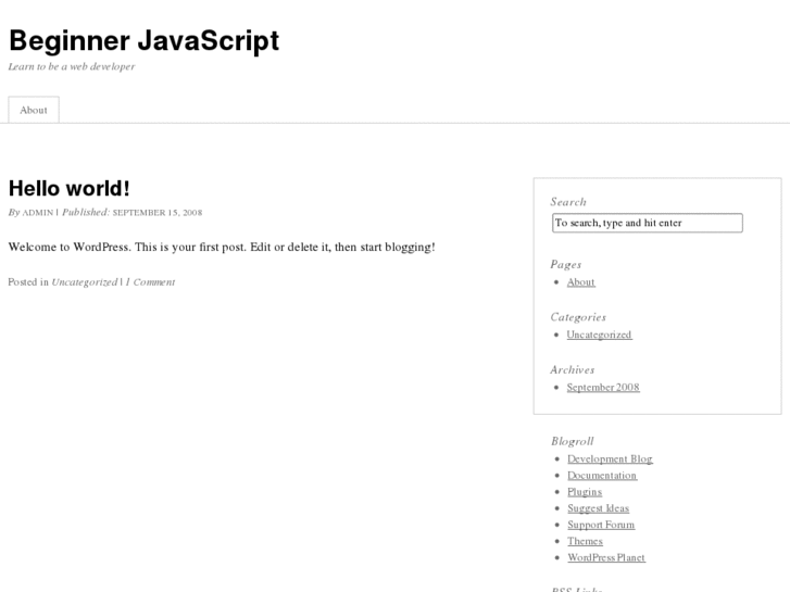 www.beginnerjavascript.com