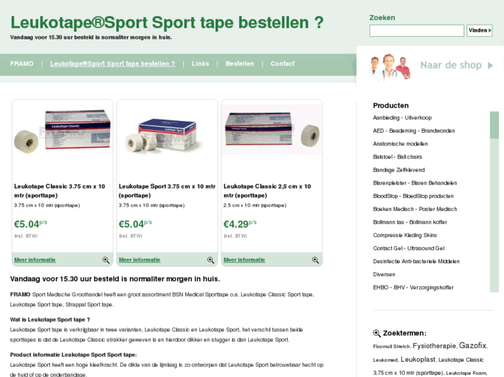 www.leukotapesport.nl