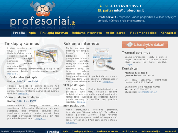 www.profesoriai.lt