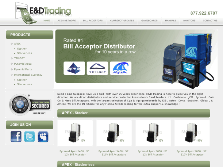 www.pyramidbillacceptors.com