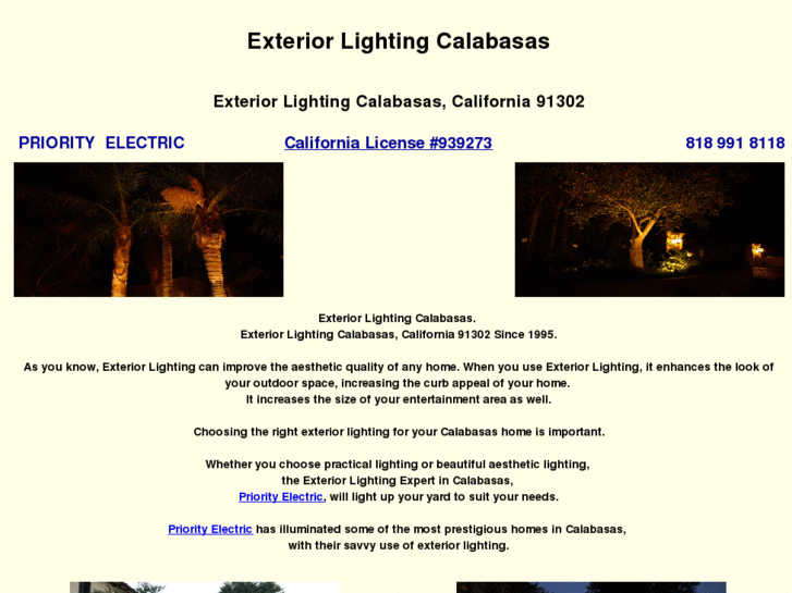 www.exteriorlightingcalabasas.com