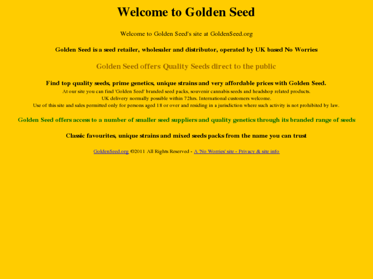 www.goldenseed.org