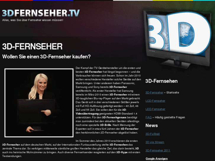 www.3dfernseher.tv