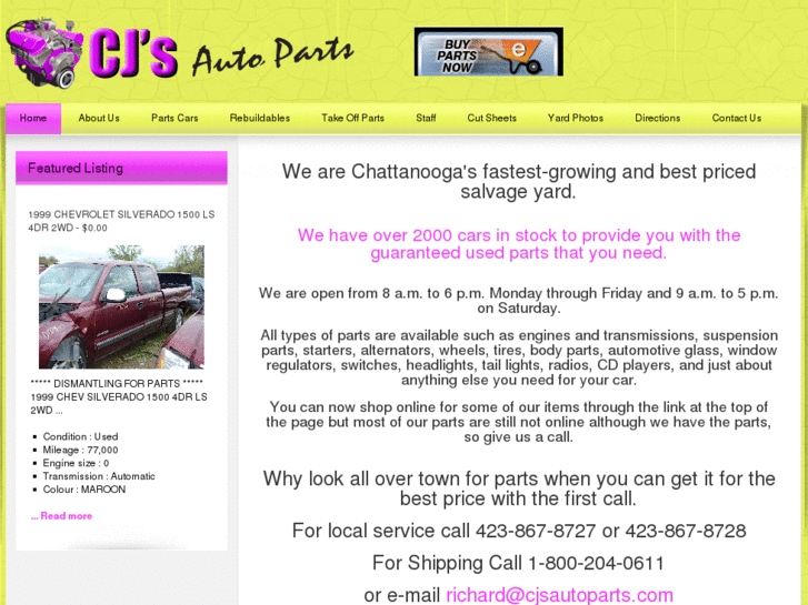 www.cjsautoparts.com
