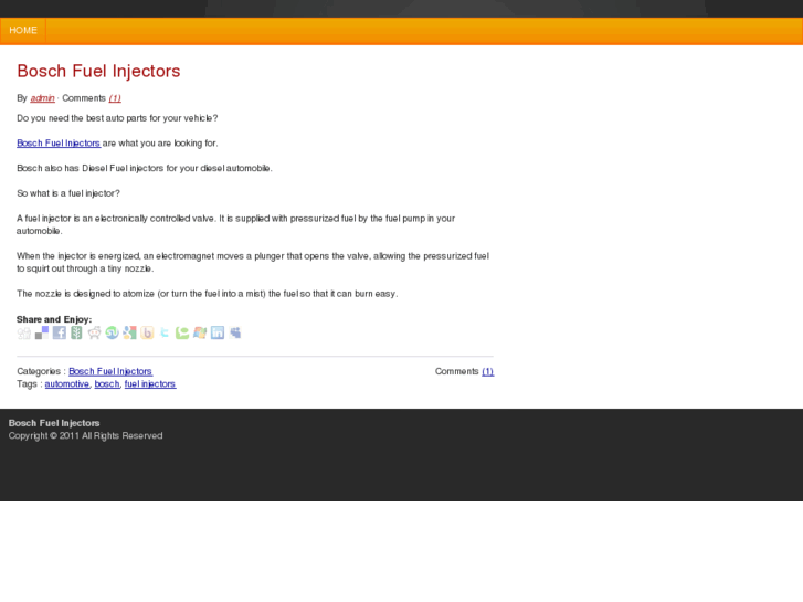 www.boschfuelinjectors.com