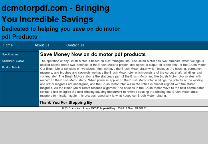 www.dcmotorpdf.com