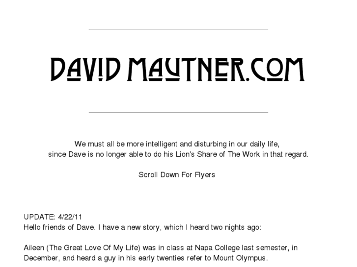 www.davidmautner.com