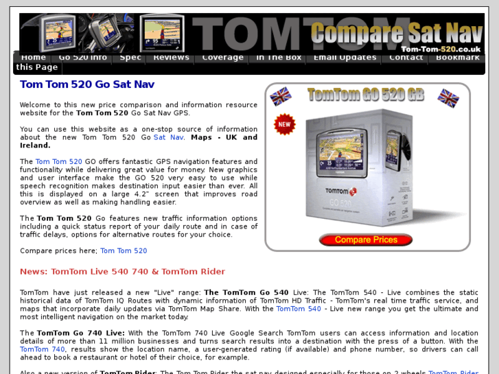 www.tom-tom-520.co.uk