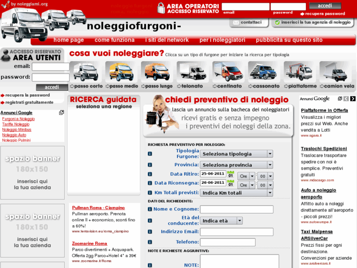 www.noleggiofurgoni-roma.com