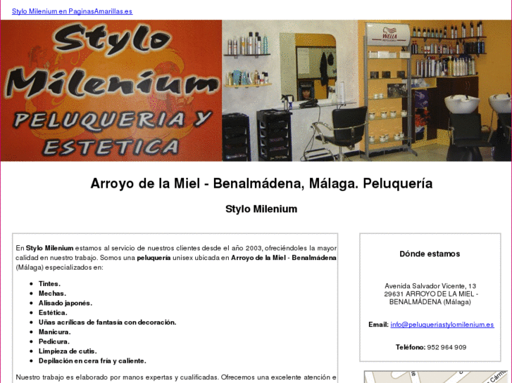 www.peluqueriastylomilenium.es