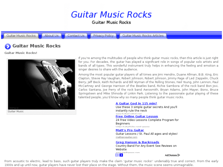 www.guitarmusicrocks.com