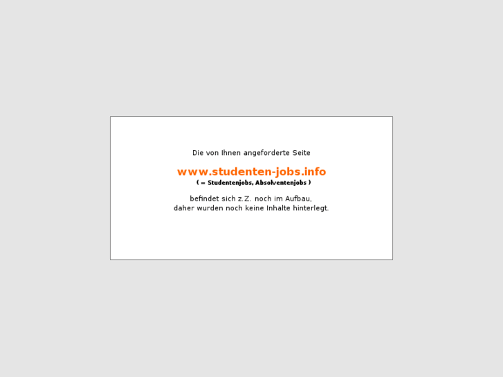 www.studenten-jobs.info