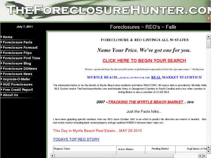 www.theforeclosurehunter.com