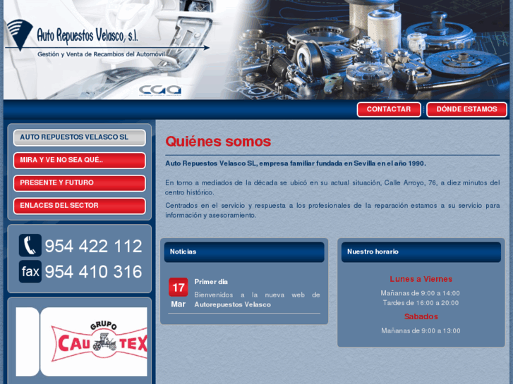www.autorepuestosvelasco.com