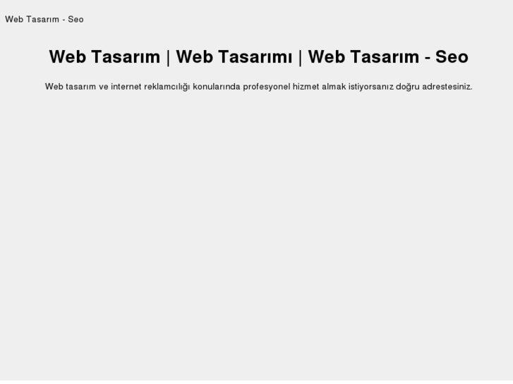 www.webtasarim-seo.com