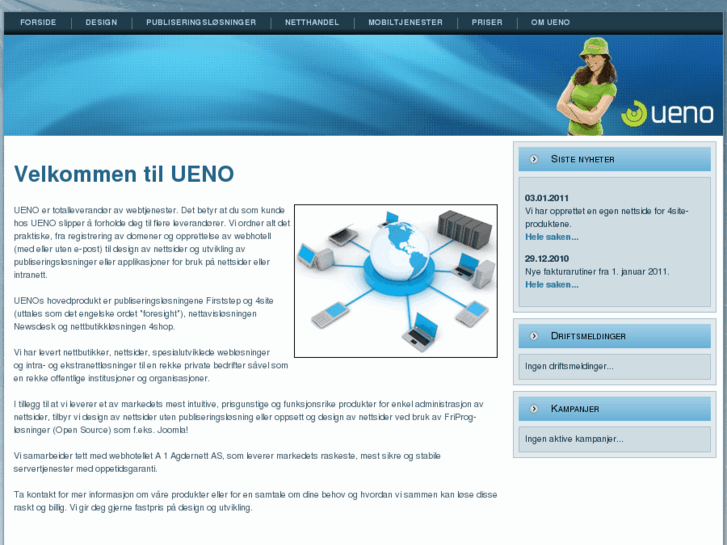www.ueno.no
