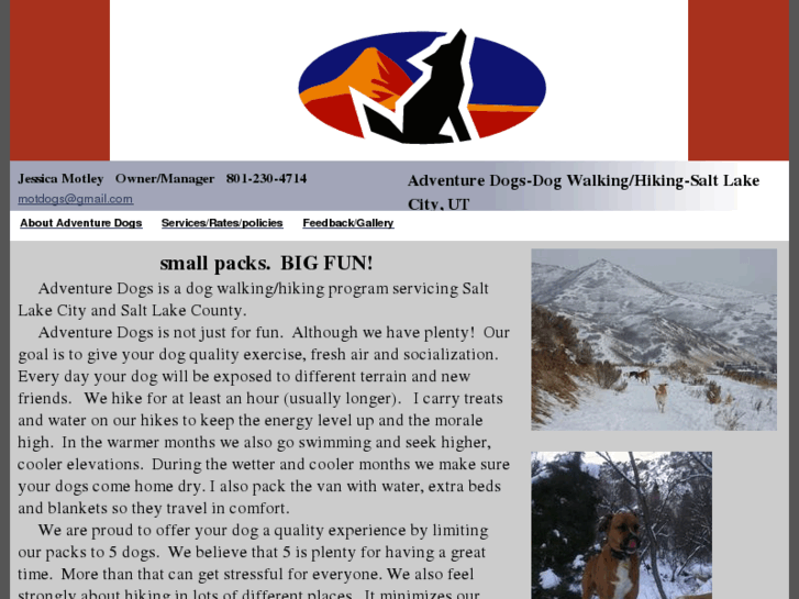 www.adventuredogs.biz