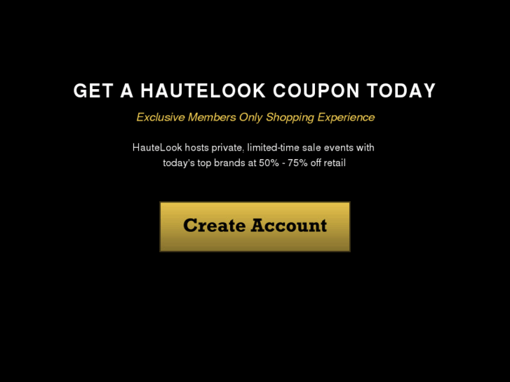 www.hautelookcoupon.com
