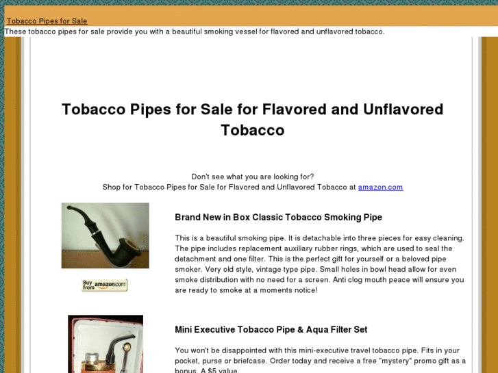 www.tobaccopipesforsale.com