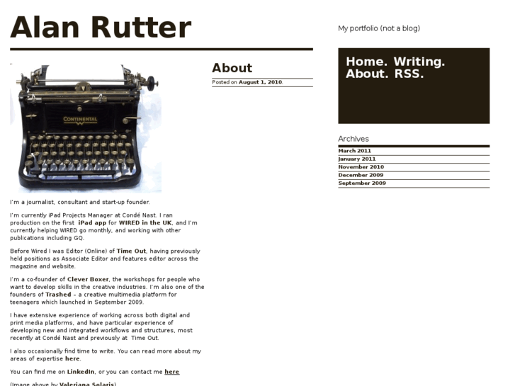 www.alanrutter.com