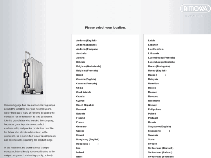www.rimowa.net