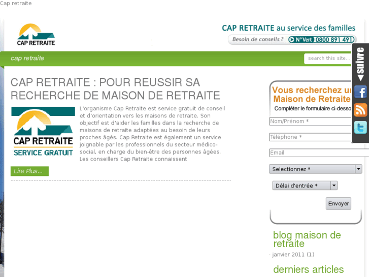www.cap-retraite.net