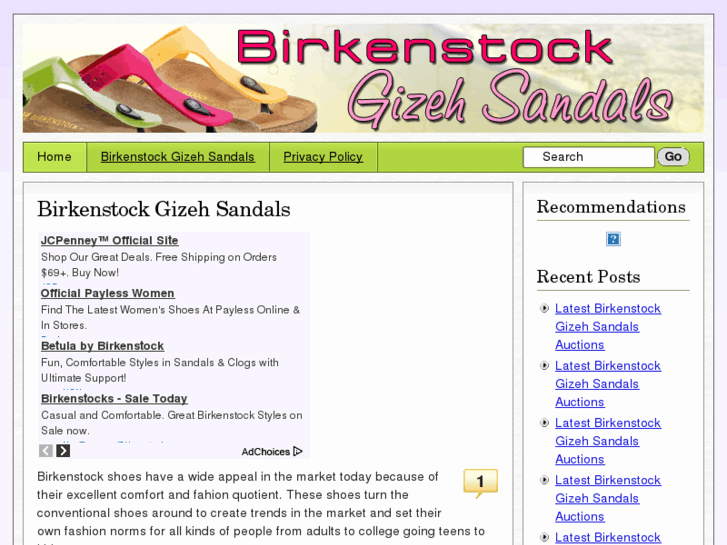 www.birkenstockgizehsandals.com