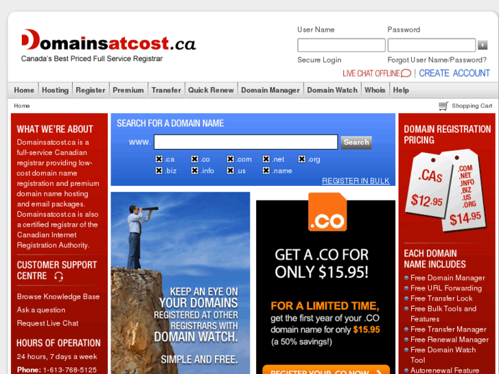 www.domains.ca