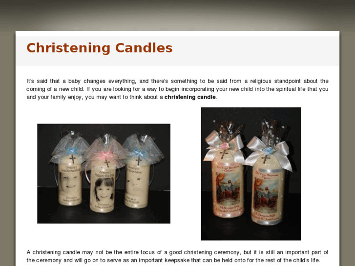 www.christeningcandle.com