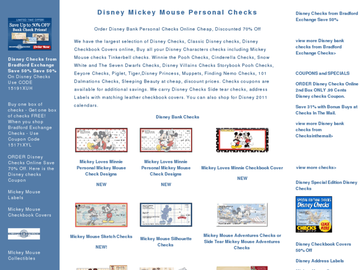 www.mickeymousechecks.com