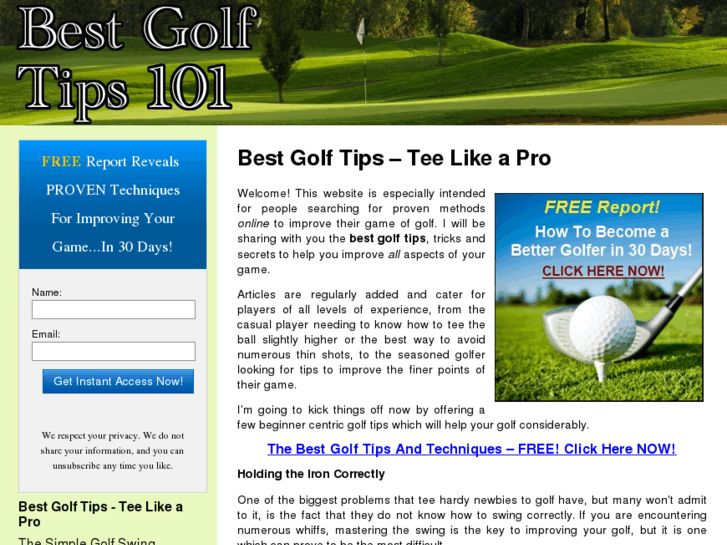www.bestgolftips101.com